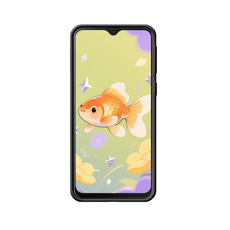 Galaxy M20 Hülle mit 'Goldfisch': Märchenhafte Frühlingsreise – Bild 2