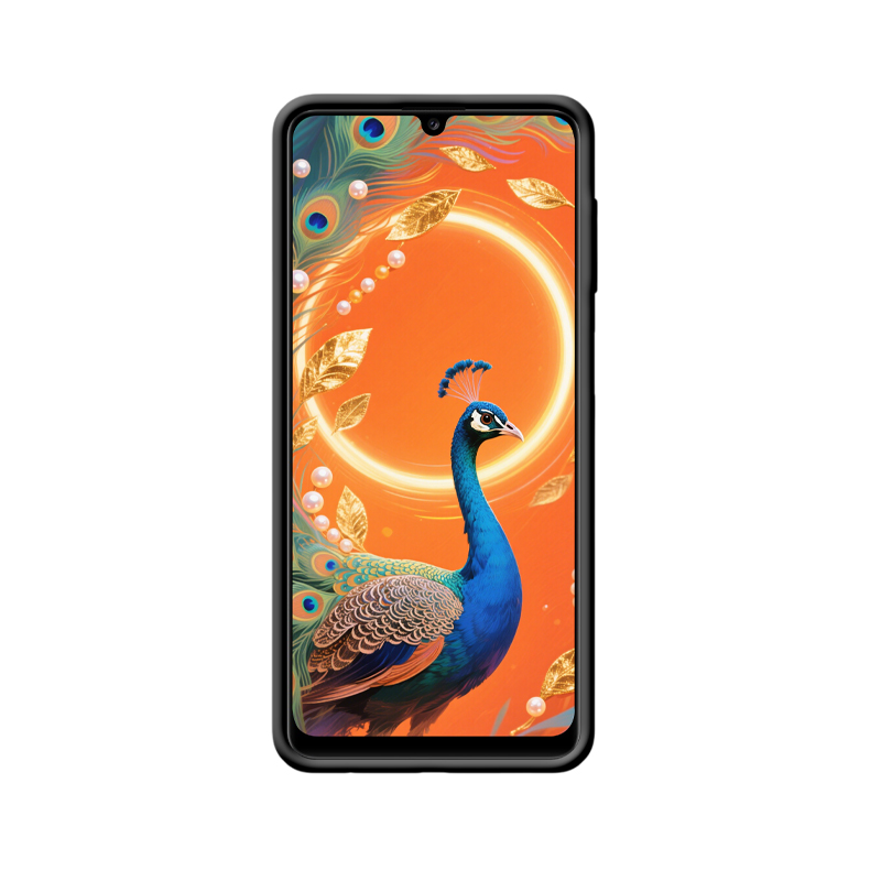 Galaxy M32 4G Hülle: Strahlende Pracht des Pfauenflugs – Bild 2