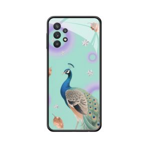 Galaxy M32 5G Hülle: Märchenhafte Anmut des Pfauenflugs