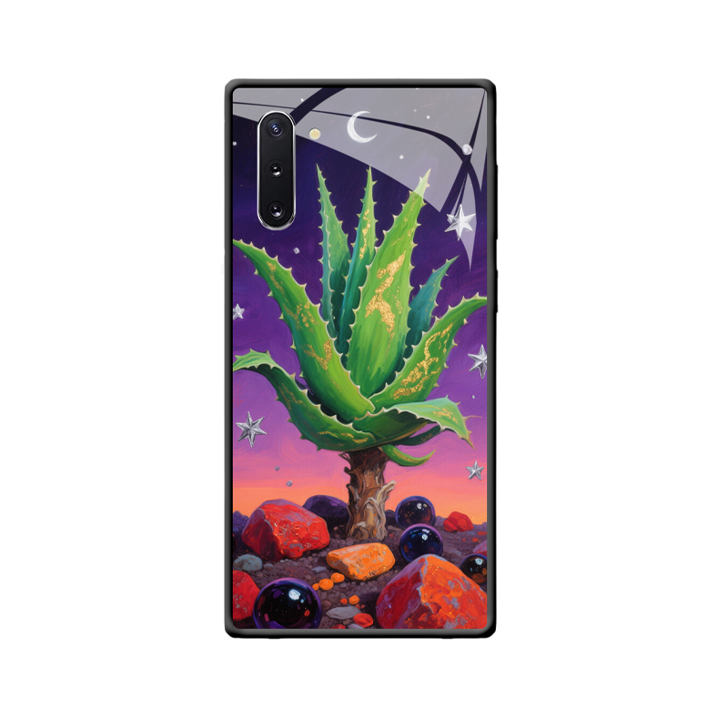 Galaxy Note 10 Hülle: Kosmische Eleganz der Agave