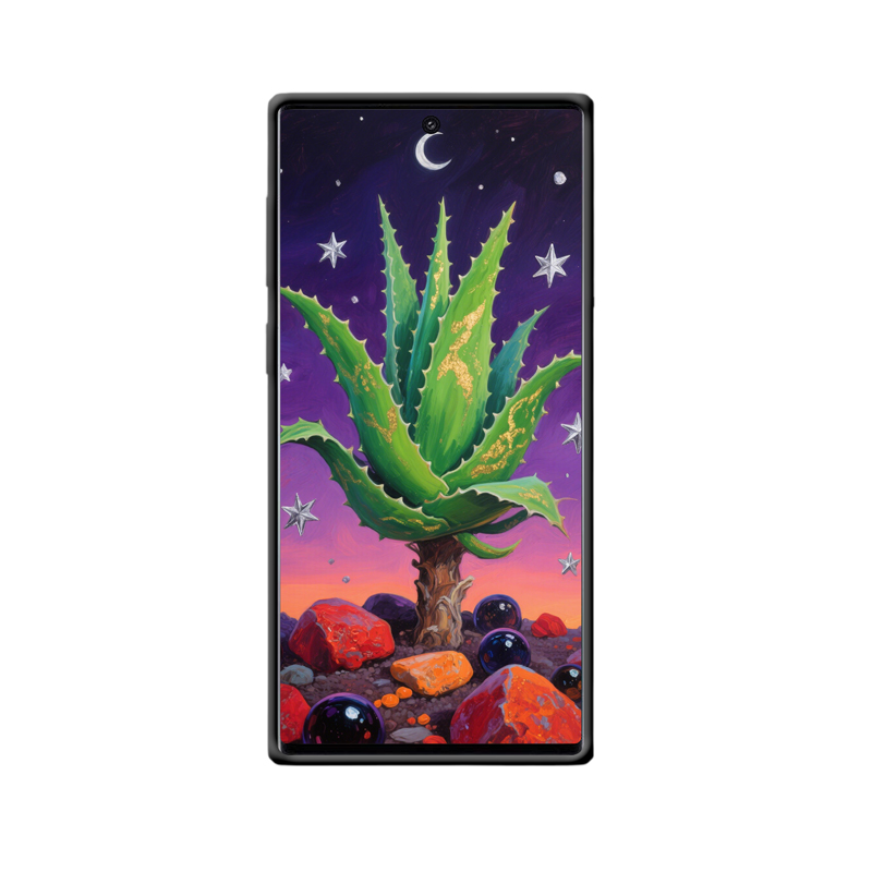 Galaxy Note 10 Hülle: Kosmische Eleganz der Agave – Bild 2