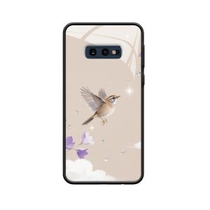 Traumhafte Galaxy S10e Hülle mit dem Symbol der Drossel