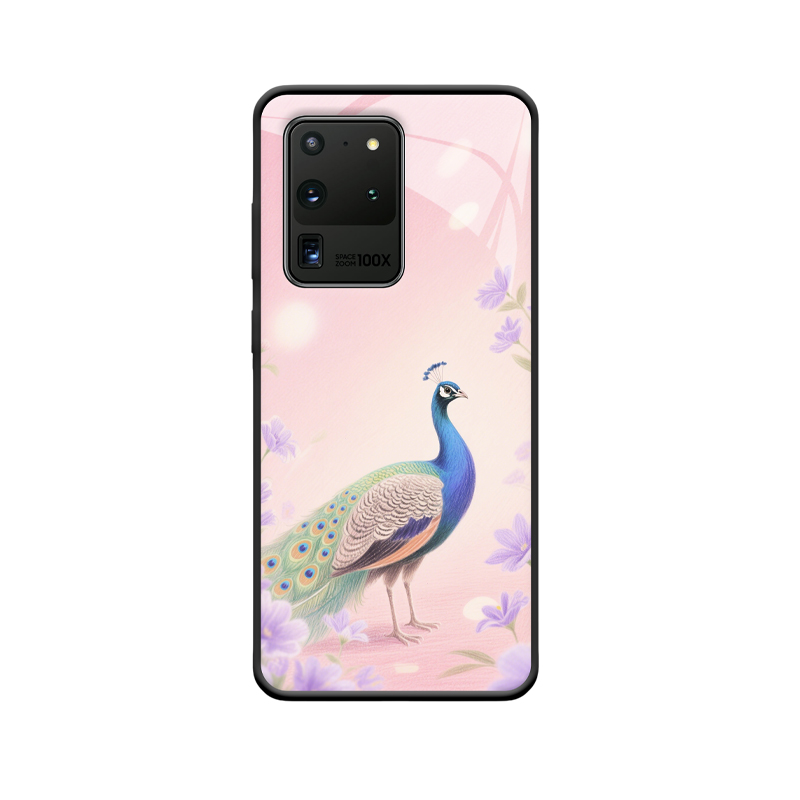 Die Galaxy S20 Ultra Hülle, inspiriert vom Pfau