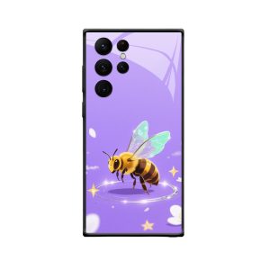 Galaxy S22 Ultra Hülle: Magische Bienen im Sternenlicht