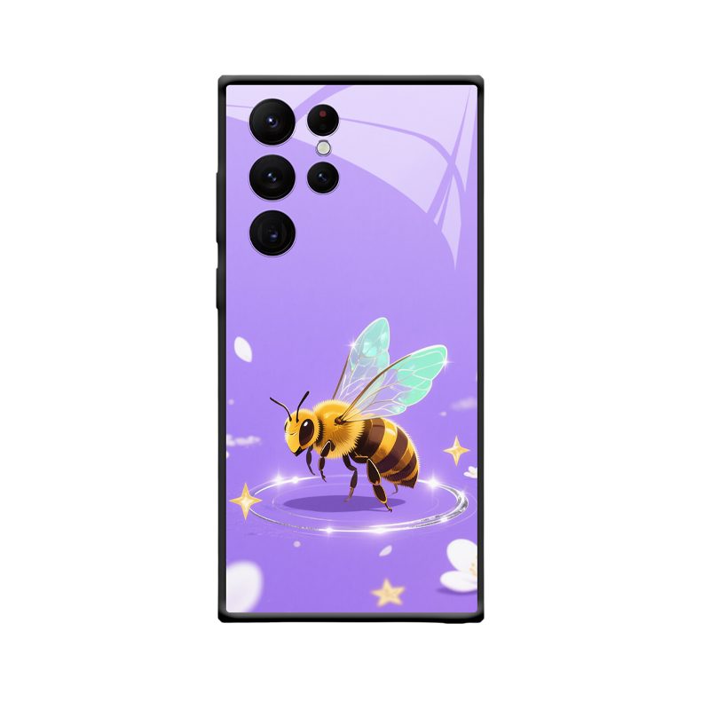 Galaxy S22 Ultra Hülle: Magische Bienen im Sternenlicht