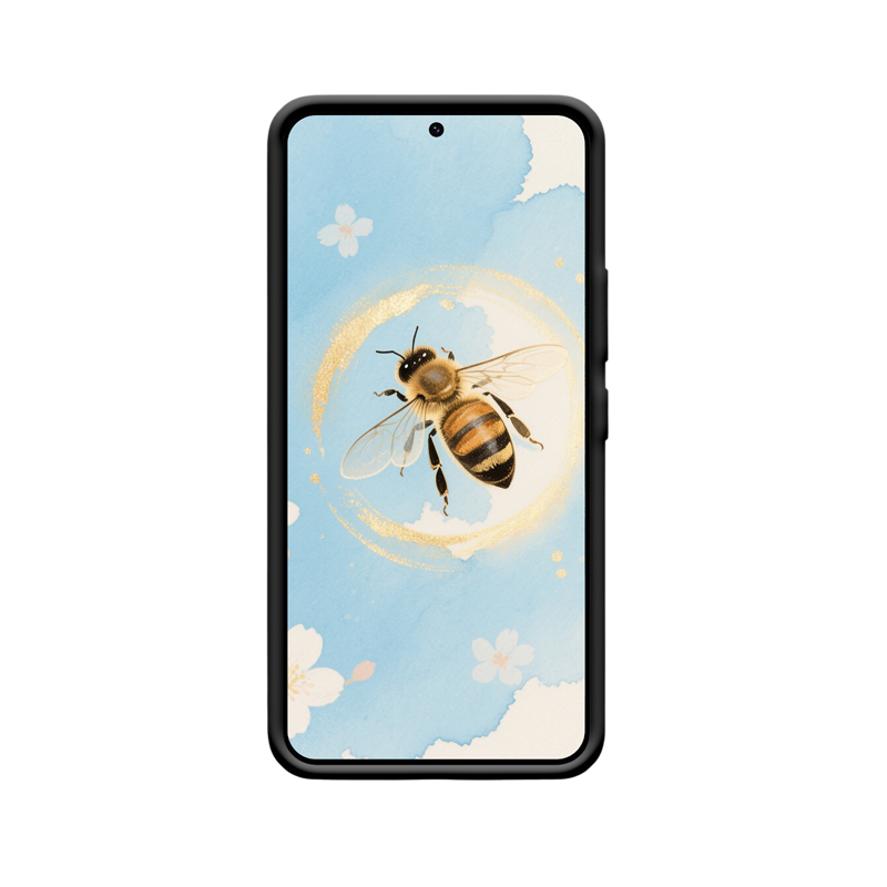 Galaxy S22 Hülle: Bienenmärchen im Blütentraum – Bild 2