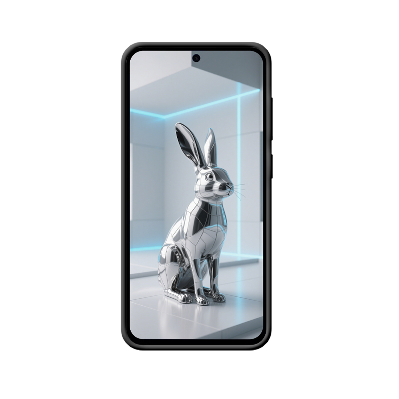 Galaxy S24+ Hülle: Futuristisches Hasenmärchen – Bild 2