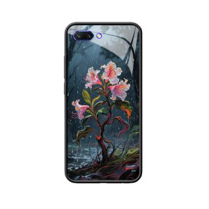 Honor 10 Hülle: Romantisches Regenwaldmärchen mit Azaleenblüten