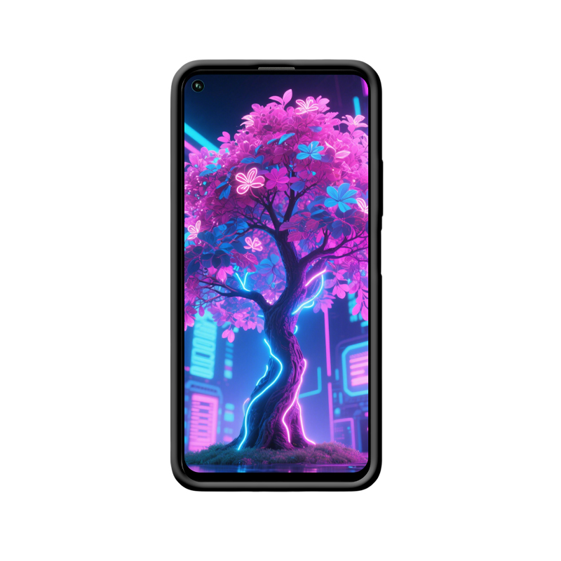 Honor 20 Pro Hülle: Futuristischer Reichtum unter dem Cyberpunk-Geldbaum – Bild 2