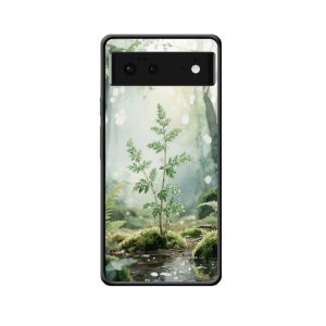 Pixel 6 Hülle: Artemisia im morgendlichen Waldnebel