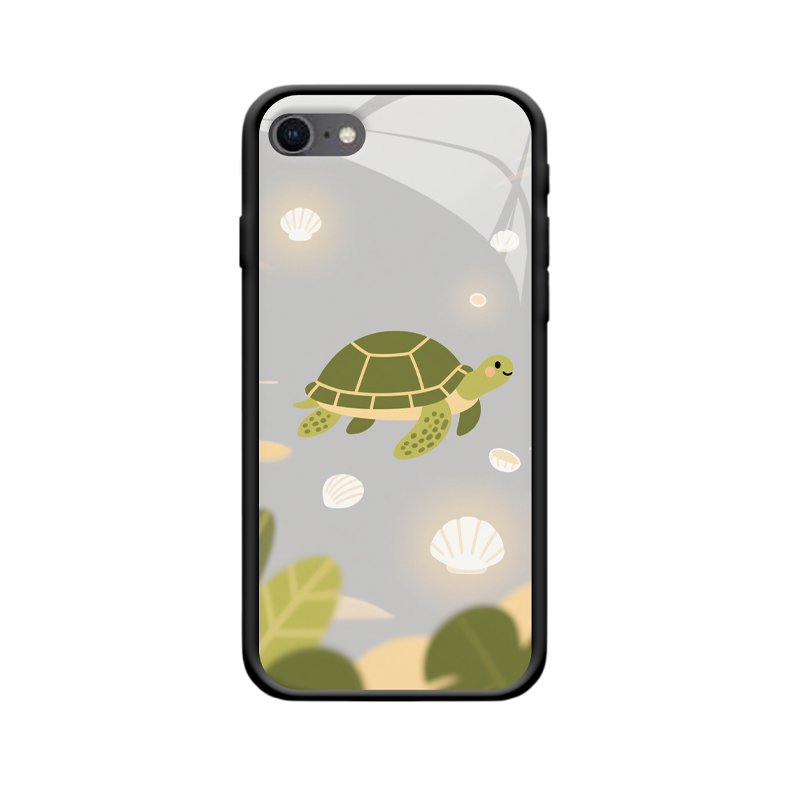 Sanft & Sicher – iPhone 8 Hülle mit Schildkrötenenergie