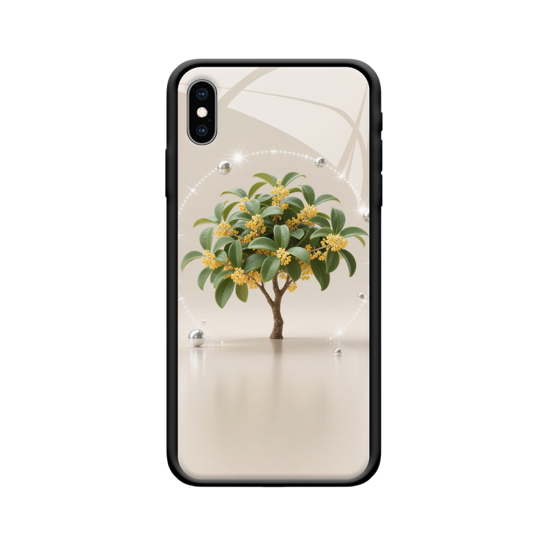 iPhone XS Max Hülle mit Osmanthus – Eleganz und Energie vereint