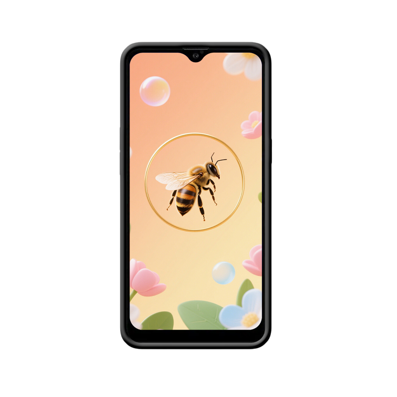 Galaxy A10s Hülle: Bienen umringt von Gold – Bild 2
