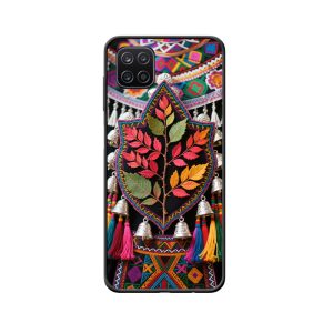Galaxy A12 Hülle: Bambuszauber der Kulturen