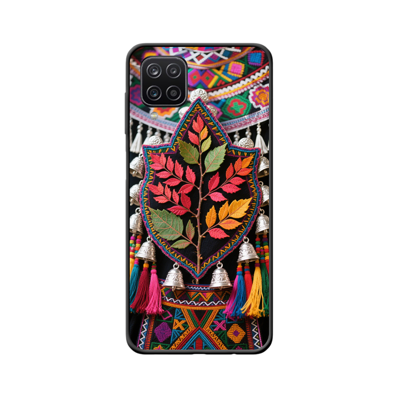 Galaxy A12 Hülle: Bambuszauber der Kulturen
