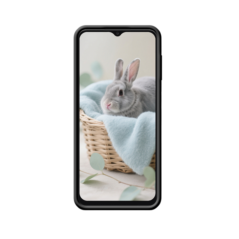 Sanfte Ruhe: Zarte Hasen in Galaxy A13 4G Hülle – Bild 2
