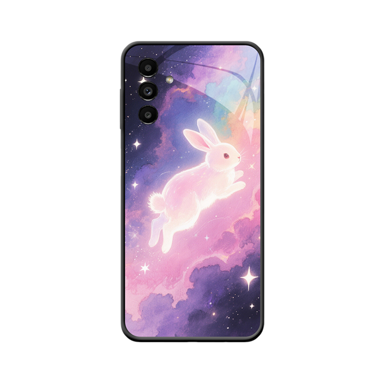Traumhafter Tanz: Zarter Hase in Galaxy A13 5G Hülle