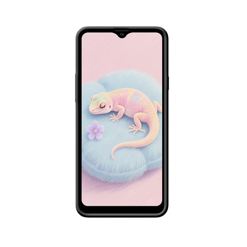 Sanfte Harmonie: Zarte Eidechse auf Galaxy A20s Hülle – Bild 2