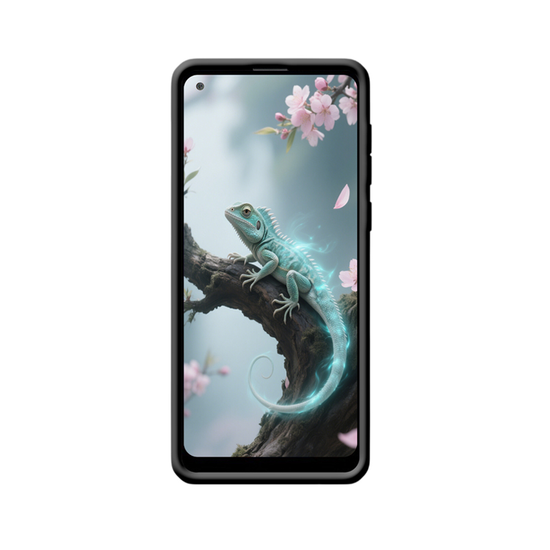 Ätherische Schönheit: Mystische Eidechse auf Galaxy A21 Hülle – Bild 2