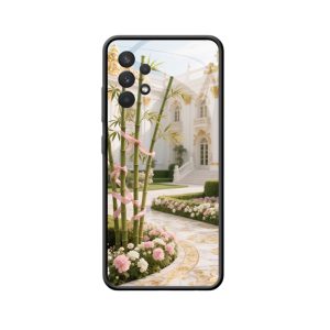 Ostasiatischer Charme: Bambus & Galaxy A32 4G Hülle im französischen Stil
