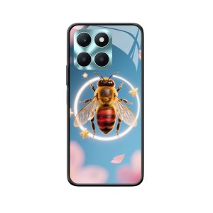 HONOR X6a Hülle: Bienen umstrahlt von Sternenlicht