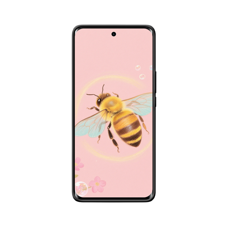 HONOR X9b Hülle: Bienenflug im Frühlingszauber – Bild 2