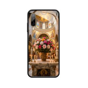 Alpenrosenmärchen: HTC Desire 22 Pro Hülle mit blühender Eleganz