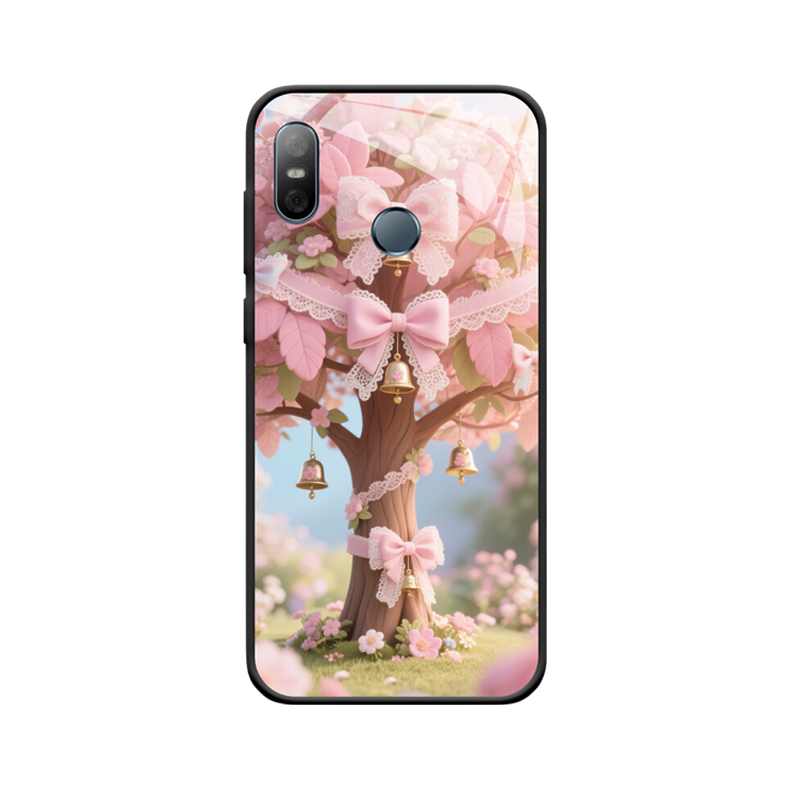 Verzauberte Fülle: HTC U12 Life Hülle mit traumhaftem Geldbaum