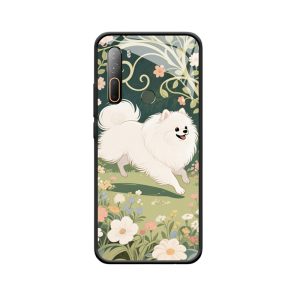 Frische Naturfreude: HTC U20 5G Hülle mit verspieltem Hund