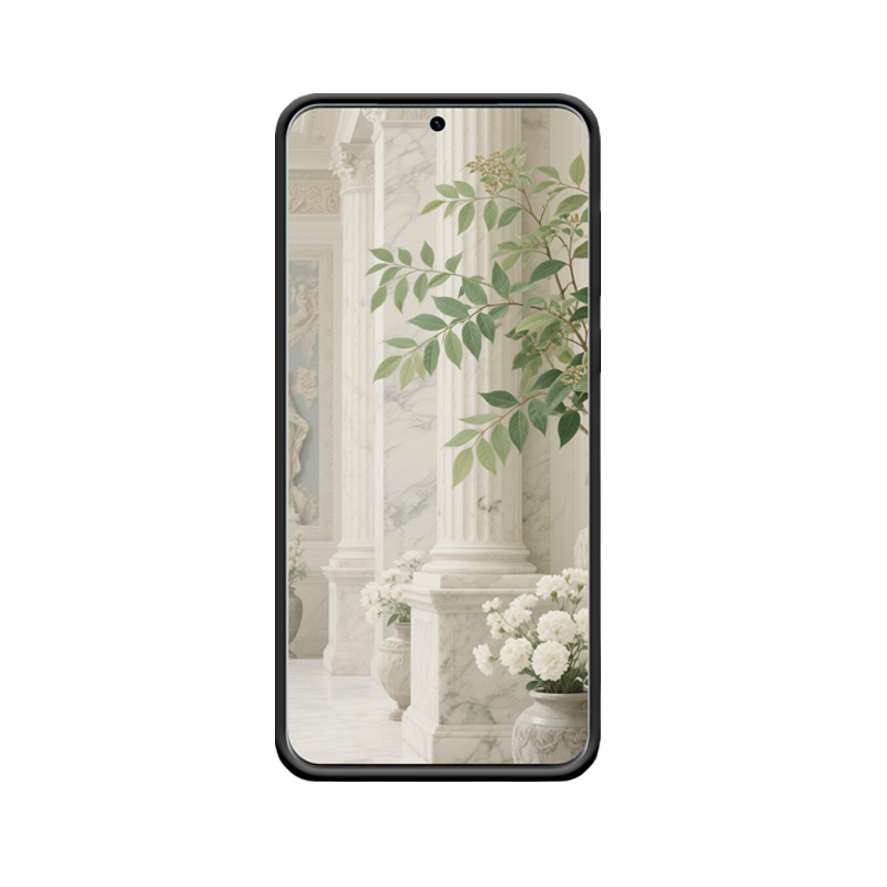 Eleganz der Natur: HUAWEI P60 Art Hoesje mit Südlicher Himmelbambus – Bild 2