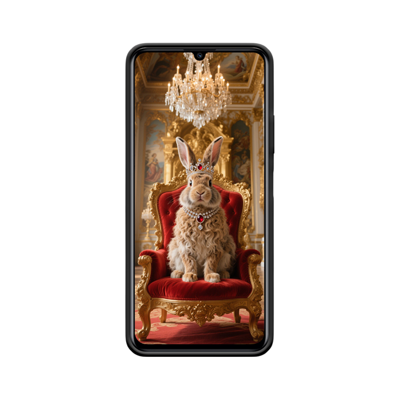 Majestätischer Kaninchen-König: Huawei Nova Y71 Hülle im luxuriösen Design – Bild 2