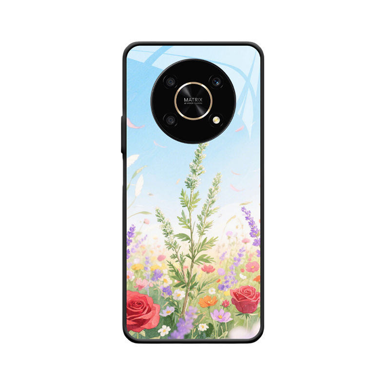Flower sea fantasy: Honor Magic4 Lite Hülle Beifuß Aquarell