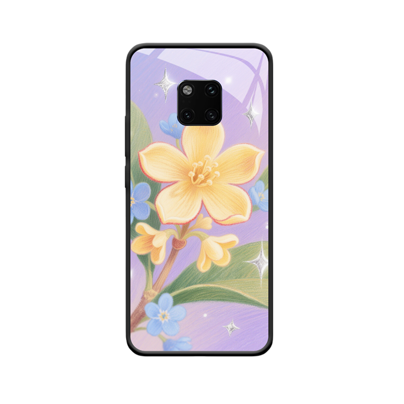 Verträumte Huawei Mate 20 Pro Hülle: Das zarte Glühen der Osmanthusblüte