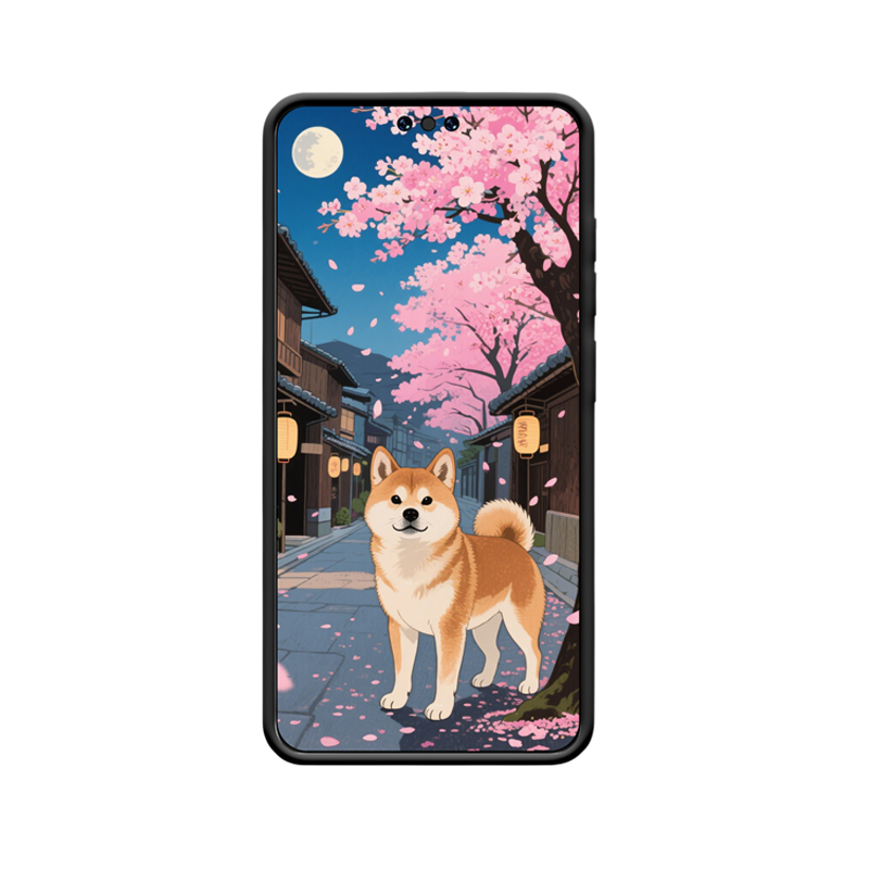 Japanische Eleganz: Huawei Mate 60 Pro Hülle mit gelassenem Shiba Inu – Bild 2