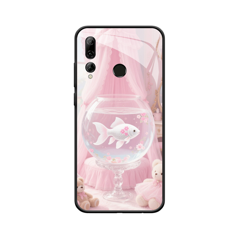 Zauberhaftes Zimmer: Huawei P Smart Plus (2019) Hülle mit Goldfisch