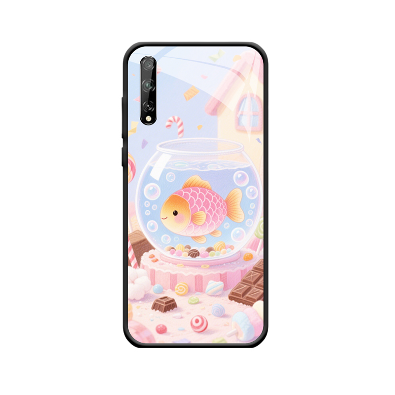 Zuckersüße Fantasie: Huawei P Smart S Hülle mit Goldfisch