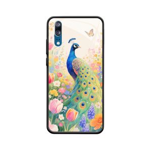 Traumhafter Pfau: Huawei P20 Hülle mit Pfauenmotiv