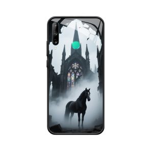 Geheimnisvolle Eleganz: Huawei P40 Lite Hülle mit majestätischem Pferd