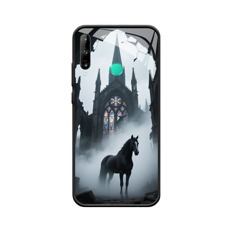 Geheimnisvolle Eleganz: Huawei P40 Lite Hülle mit majestätischem Pferd