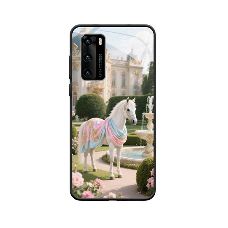 Edler Zauber: Huawei P40 Hülle mit majestätischem Pferd