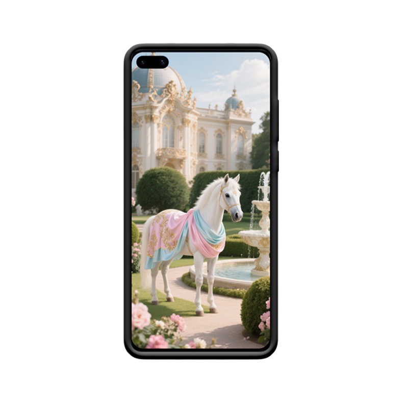 Edler Zauber: Huawei P40 Hülle mit majestätischem Pferd – Bild 2