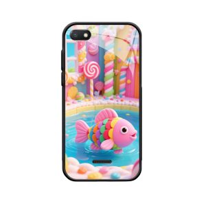 Redmi 6A Hülle mit Goldfisch - Zuckerhaftes Aquarienmärchen