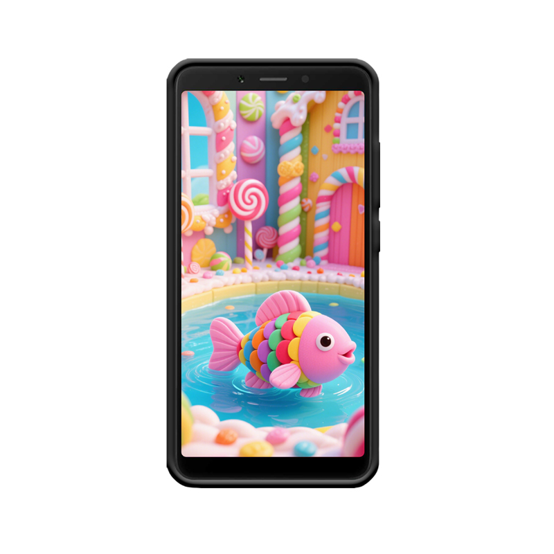 Redmi 6A Hülle mit Goldfisch - Zuckerhaftes Aquarienmärchen – Bild 2