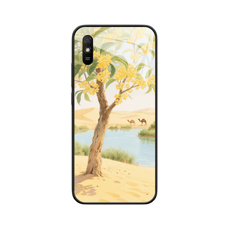 Redmi 9A Hülle mit Osmanthus - Poesie in der Wüste