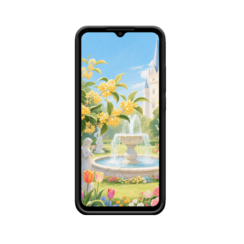 Redmi 9C Hülle mit Osmanthus - Ein Hauch von Märchenzauber – Bild 2