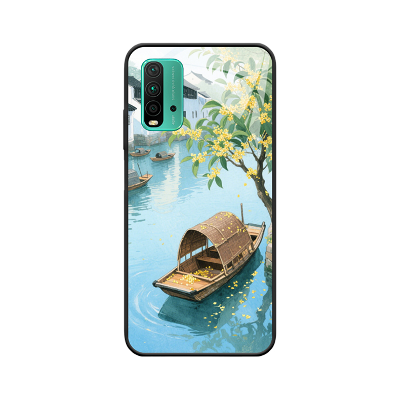 Redmi 9T Hülle mit Osmanthus - Flusszauber in Jiangnan