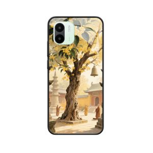 Redmi A1 4G Hülle mit Osmanthus - Goldene Ruhe im Tempelgarten