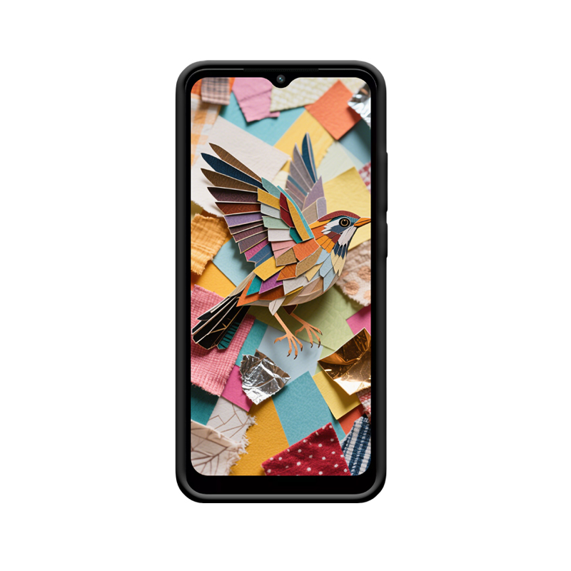 Redmi A2 Hülle Künstlerische Federn des Thrush – Bild 2