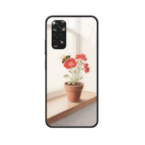 Redmi Note 11 4G Hülle: Die stille Schönheit von Bienen und Blumen