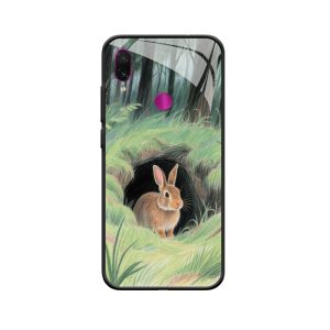Redmi Note 7 Hülle und das Abenteurrabbit im Wald